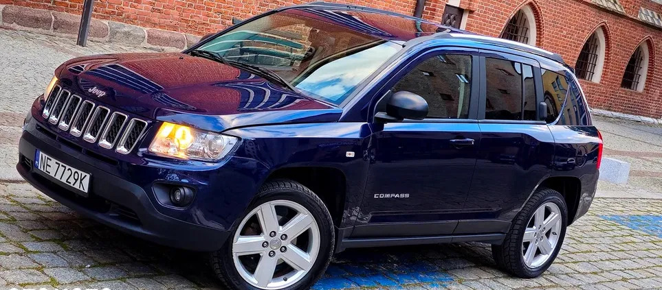 jeep Jeep Compass cena 40900 przebieg: 162000, rok produkcji 2013 z Elbląg